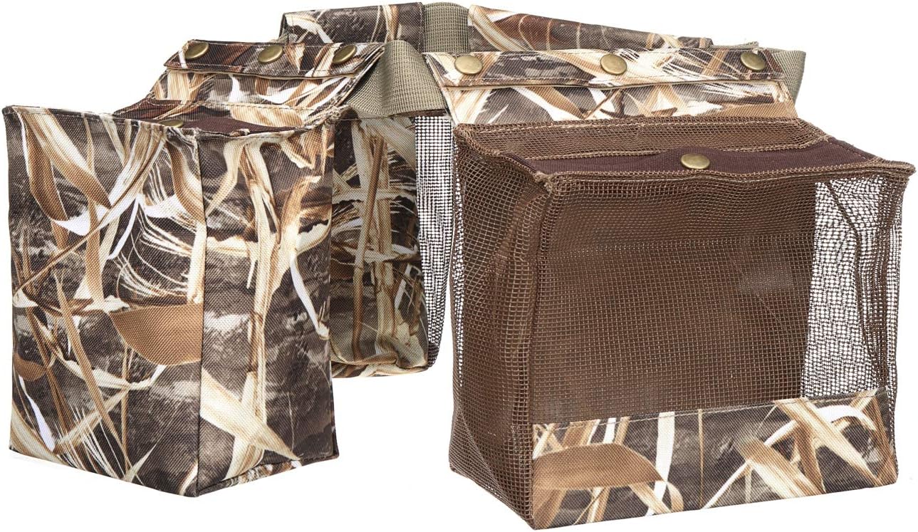 Auscamotek Dove Belt For Bird Hunting with Game Pouch Shell Bags Water Bottle Carrier