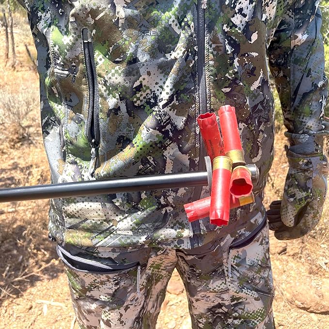 AUSCAMOTEK Magnetic Shotgun Shell Retriever Stick Empty Cartridge Pickup Pole - Collapsable