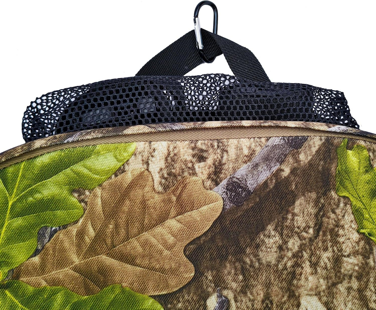 AUSCAMOTEK Portable Hunting Seat Cushion, Lightweight Waterproof Padded Cushion for Hunting, Camping, Stadium, Fishing, Outdoor Sports Woodland Green Camo