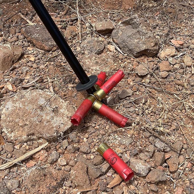 AUSCAMOTEK Magnetic Shotgun Shell Retriever Stick Empty Cartridge Pickup Pole - Collapsable