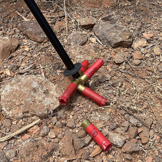 AUSCAMOTEK Magnetic Shotgun Shell Retriever Stick Empty Cartridge Pickup Pole - Collapsable