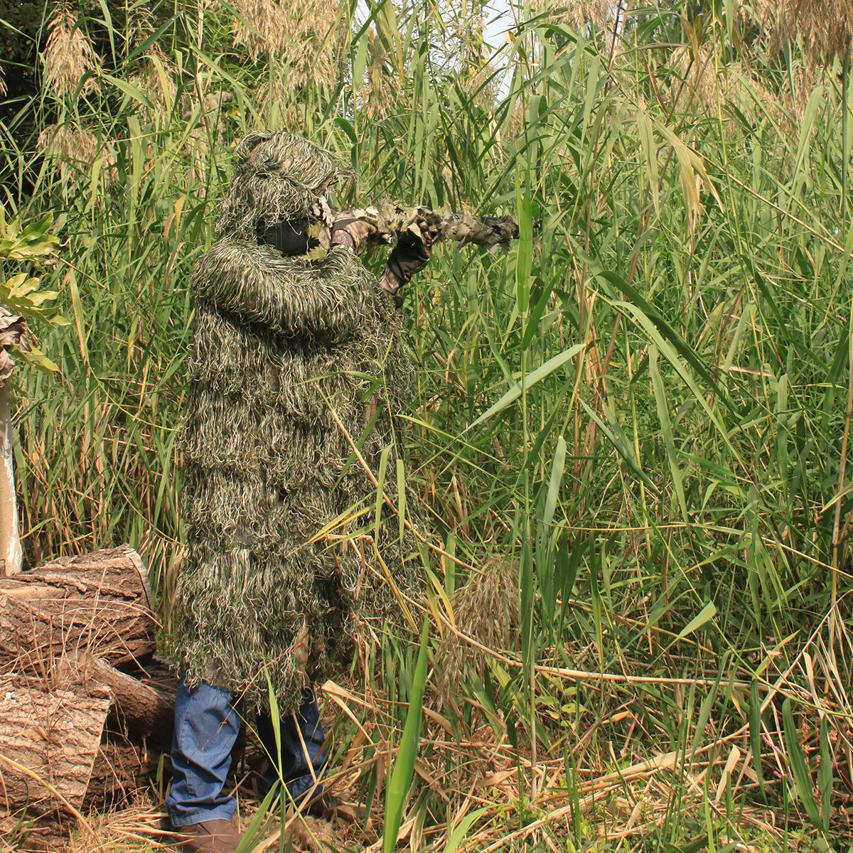 Camouflage Cloak - Green Grass