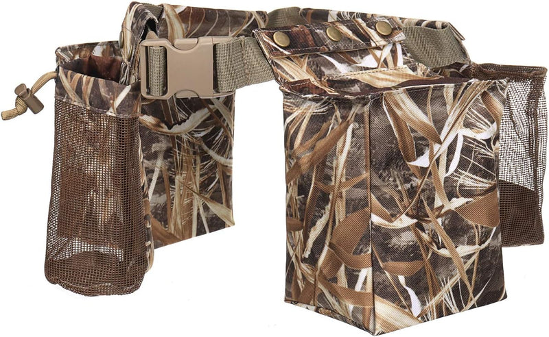 Auscamotek Dove Belt For Bird Hunting with Game Pouch Shell Bags Water Bottle Carrier