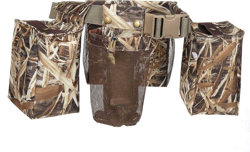 Auscamotek Dove Belt For Bird Hunting with Game Pouch Shell Bags Water Bottle Carrier